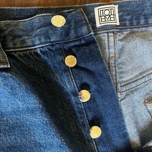 Never worn Toteme classic cut denim